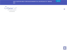 Tablet Screenshot of genecell.com